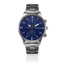 Load image into Gallery viewer, MIGEER Men's Watches Luxury Stainless Steel Analog Quartz Watch Top Brand Business Wrist Relogio #LH